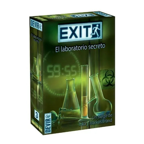 EXIT 03 - El Laboratorio Secreto - Nivel: Avanzado