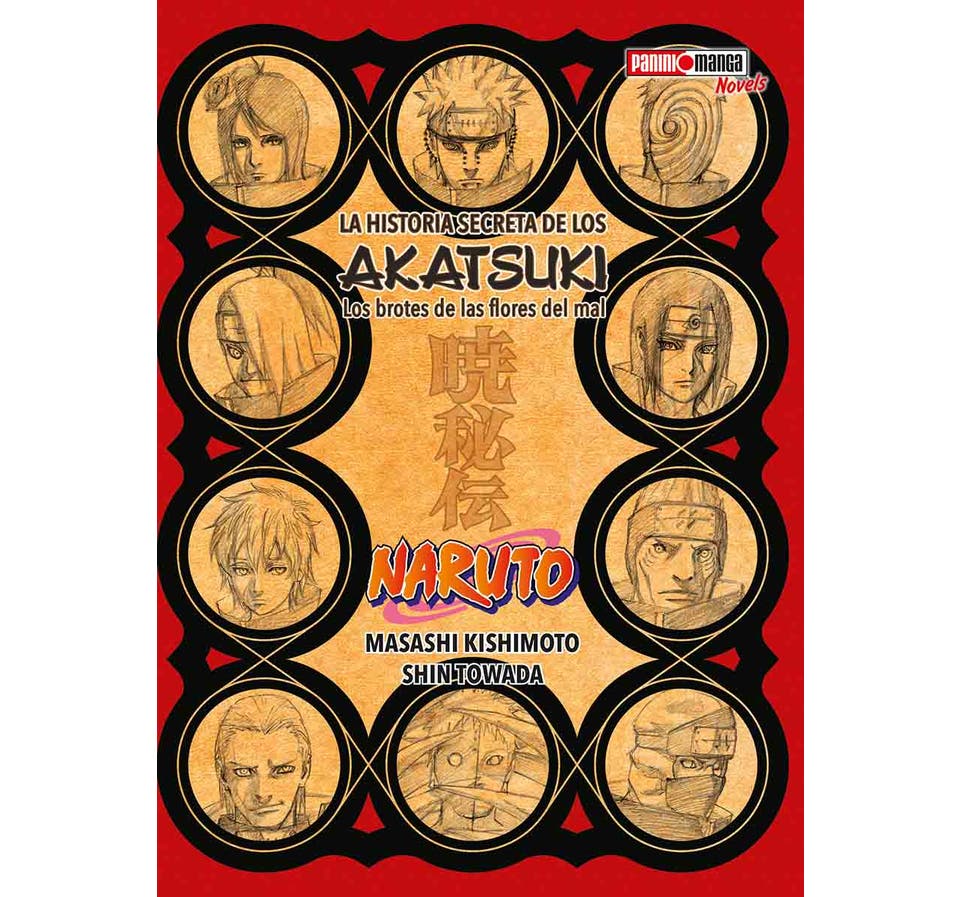 NARUTO LA HISTORIA SECRETA DE AKATSUKI - NOVEL N.1