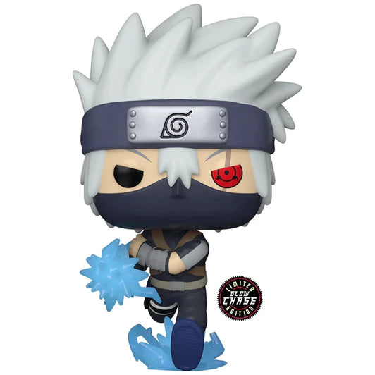 Funko Pop Animation: Naruto - Kakashi Joven con Chidori Exclusivo