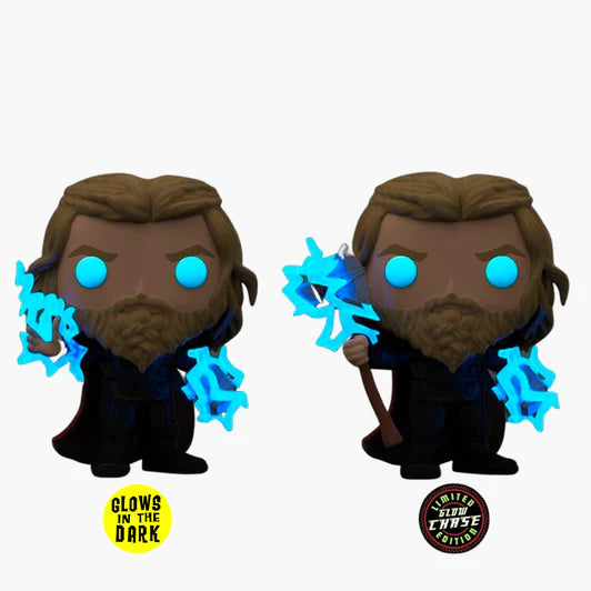 Funko Pop Marvel: Avengers End Game - Thor con Trueno Glow Exclusivo